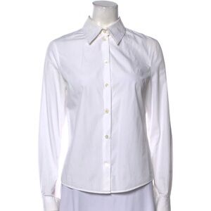 Acne White Button-Down Women's Shirt